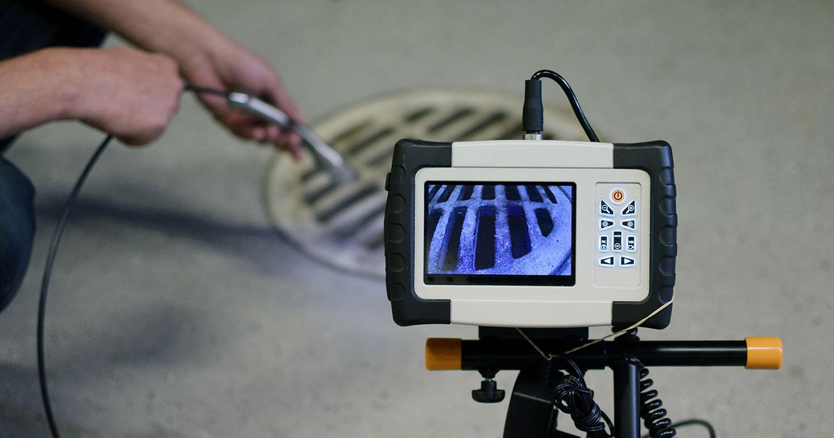 Inspection de drains par caméra